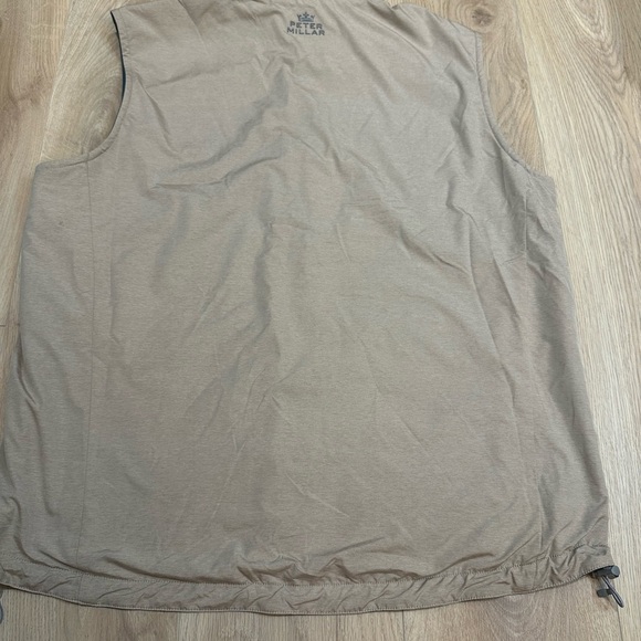 Peter Millar Size Large Crown Sport Performance Golf Vest Reversible Athletic - Picture 6 of 8